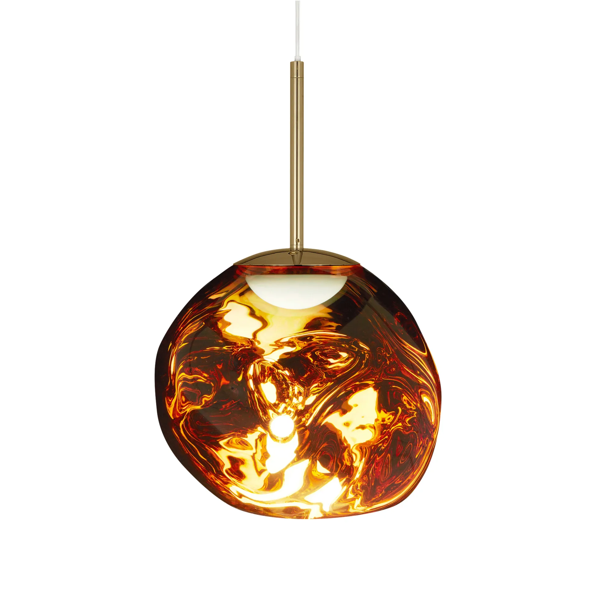 Melt pendel LED, Gold (guld), mini 27x28 cm Tom Dixon