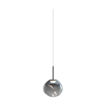Melt pendel LED - Nickel, mini 27x28 cm - Tom Dixon