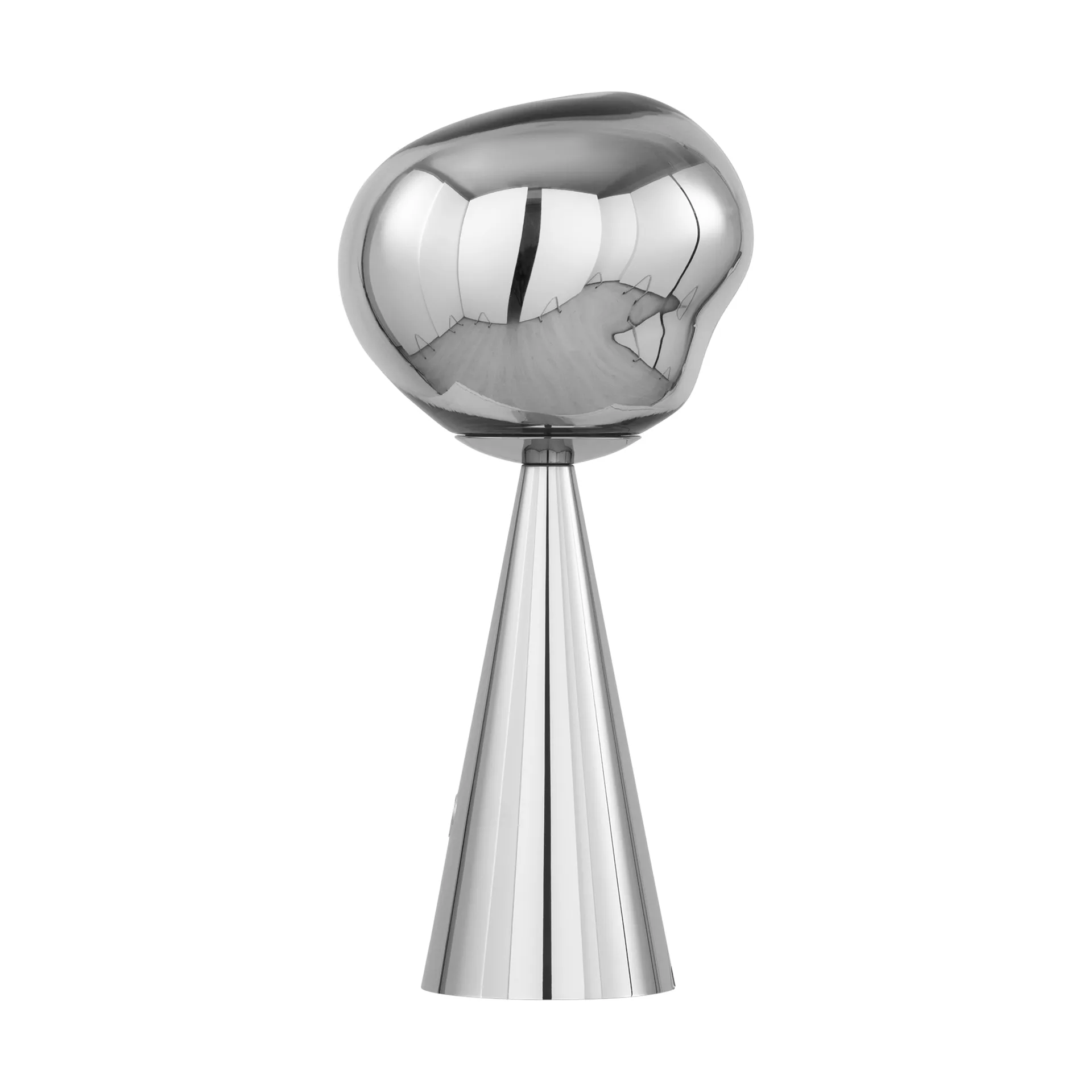 Melt portabel LED bordslampa 28,5 cm, Silver Tom Dixon
