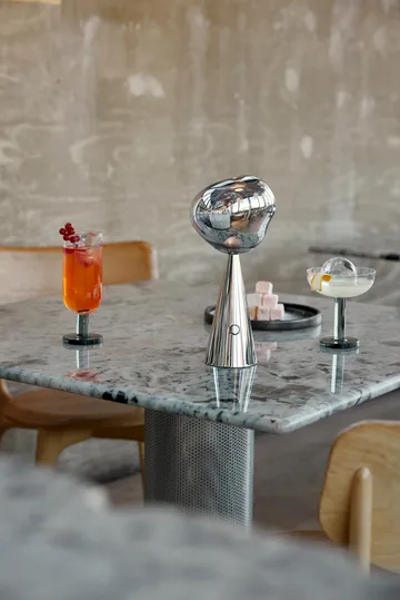 Melt portabel LED bordslampa 28,5 cm - Silver - Tom Dixon