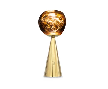 Melt Portable bordslampa - Gold - Tom Dixon