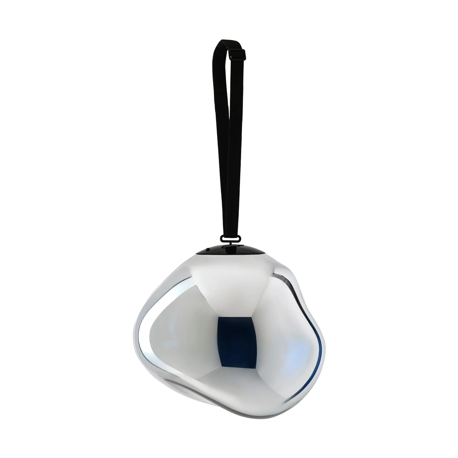 Melt Portable LED Large golvlampa, Silver Tom Dixon