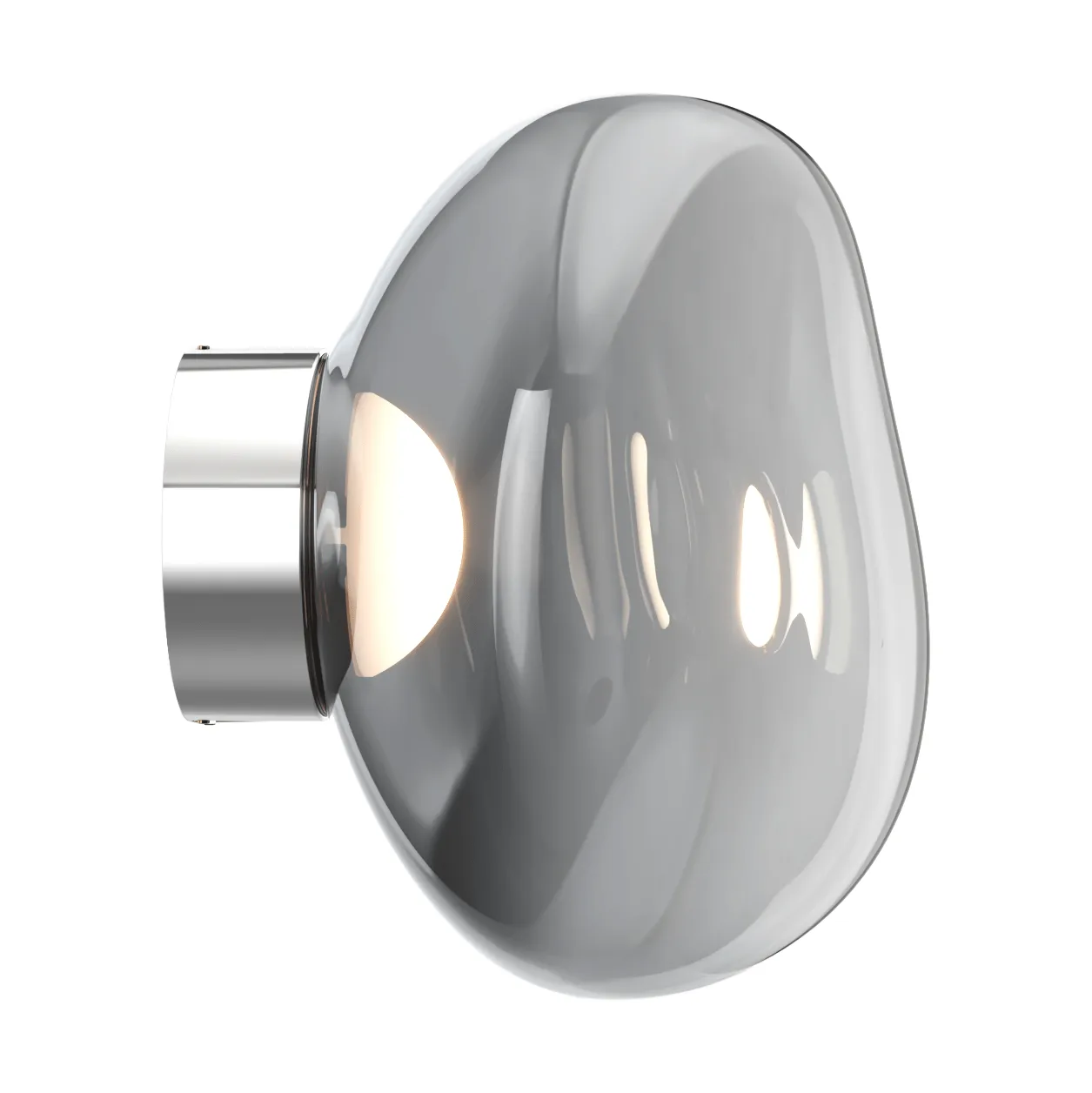 Melt Surface mini vägglampa LED 30 cm, Nickel Tom Dixon