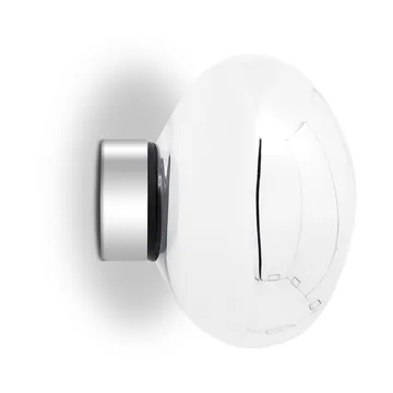 Melt Surface mini vägglampa LED 30 cm - Silver - Tom Dixon
