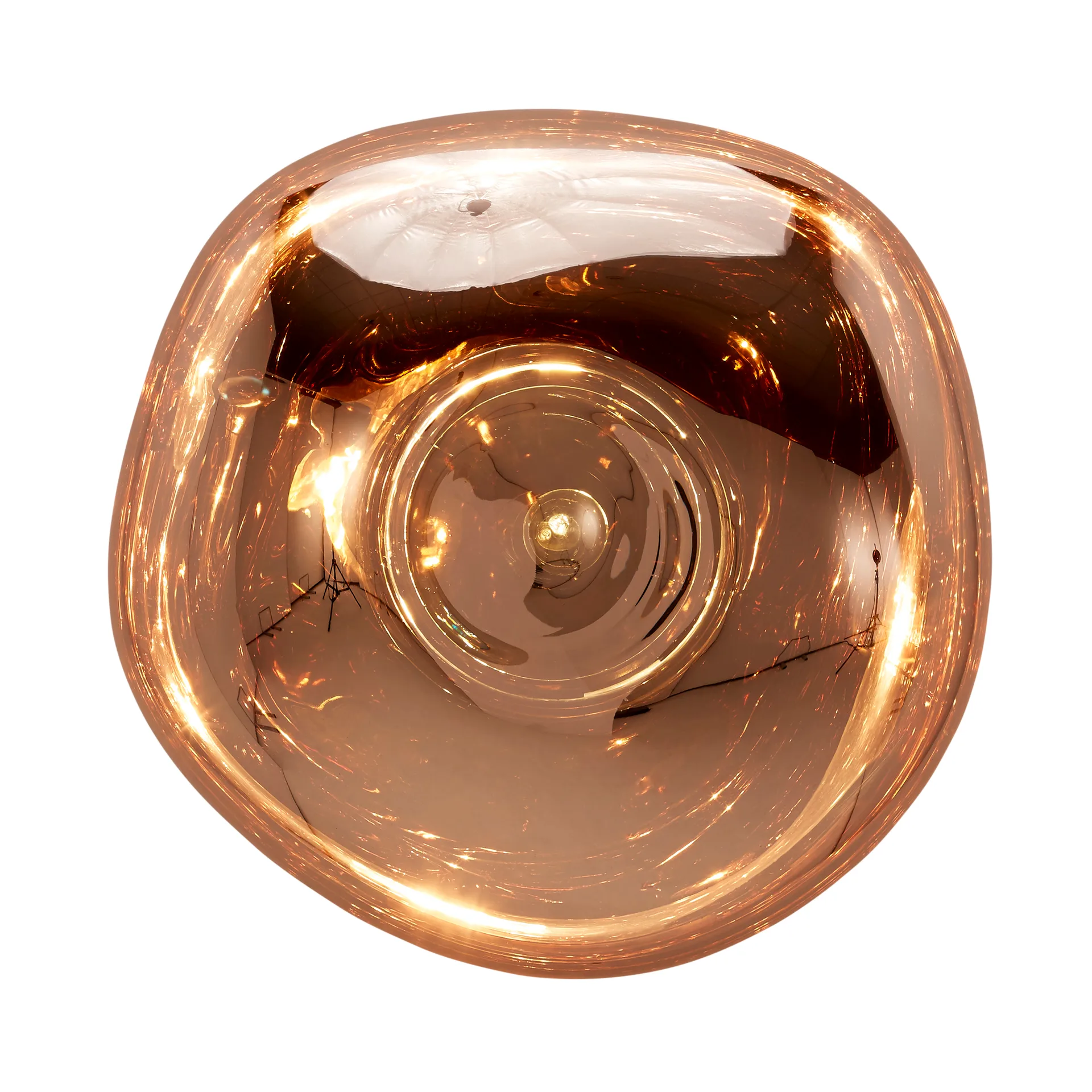 Melt Surface vägg- och taklampa LED, Koppar Tom Dixon
