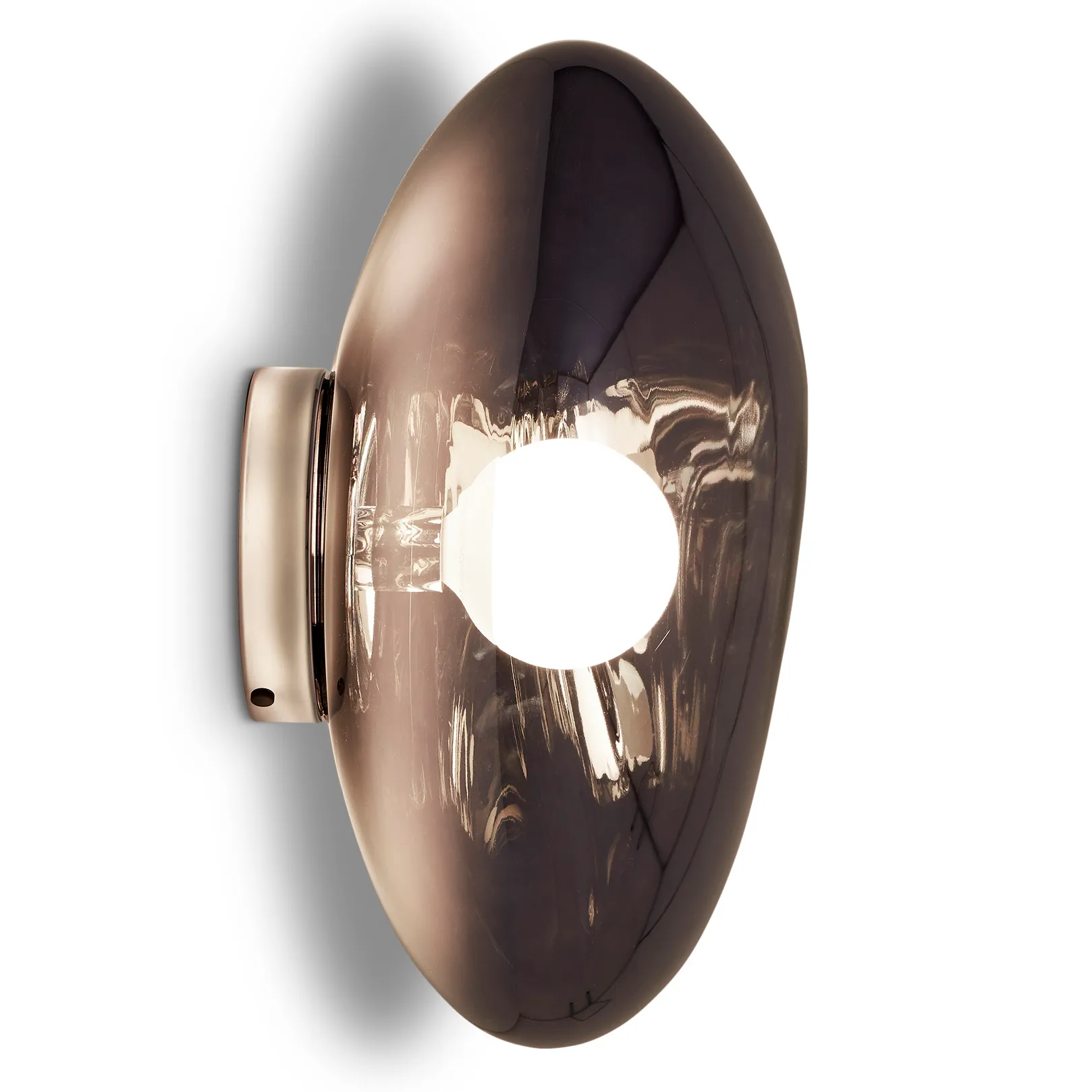 Melt Surface vägg- och taklampa LED, Smoke Tom Dixon