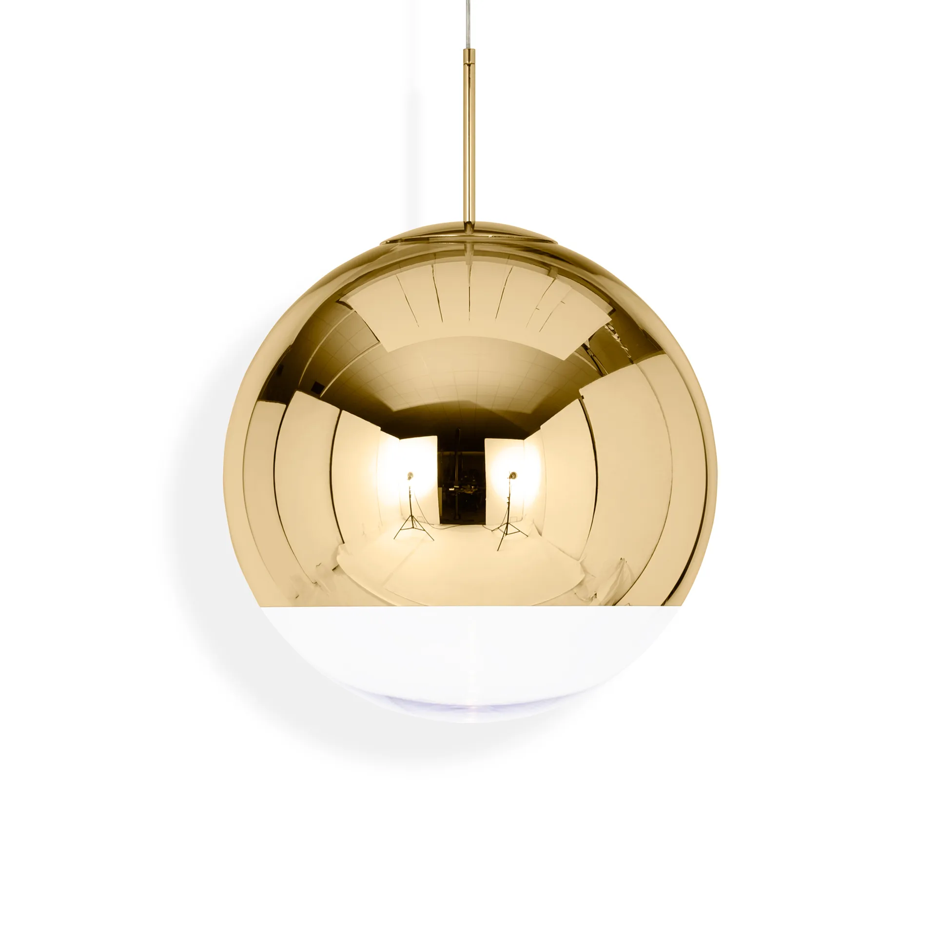 Mirror Ball pendel LED Ø50 cm, Gold Tom Dixon