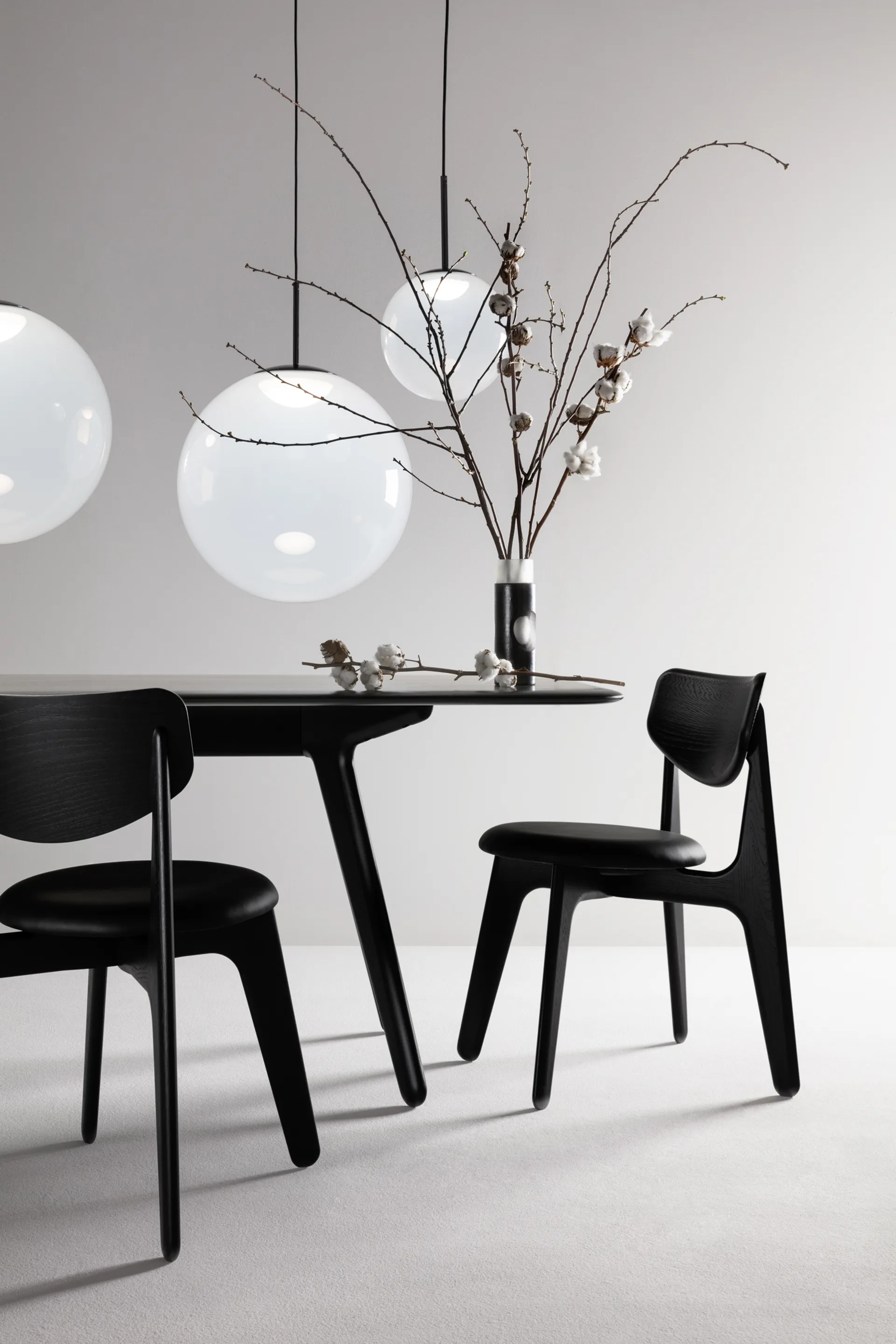 Opal pendel Ø25 cm, White Tom Dixon