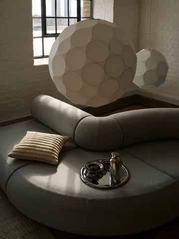 Ridge kudde 45x45 cm - Natural - Tom Dixon