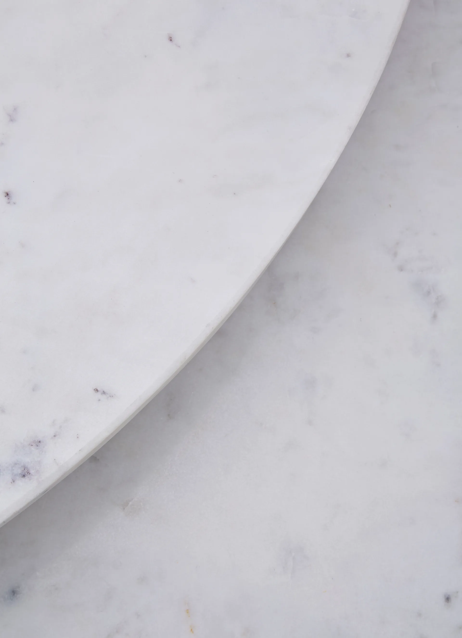 Screw cafébord Ø60 cm, White marble-cast iron Tom Dixon
