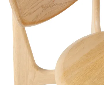 Slab Dining stol - Ek mattlack - Tom Dixon