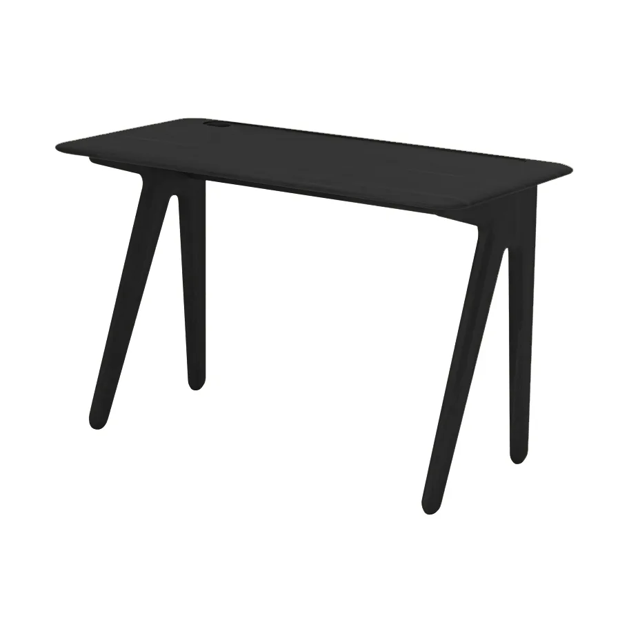 Slab Individual skrivbord 60x120 cm, Black oak Tom Dixon