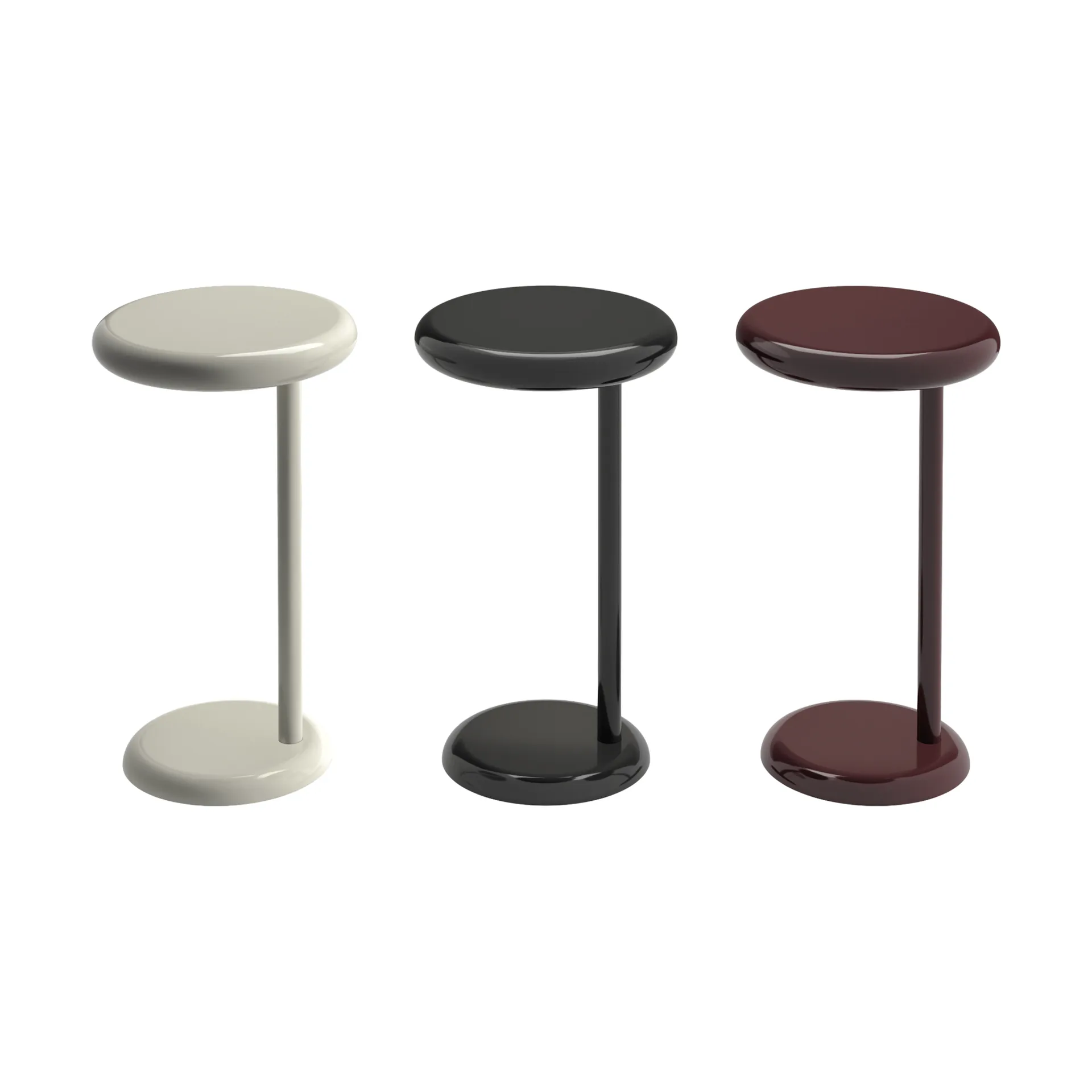 Spot sidobord, Black, Ø35x55 cm Tom Dixon