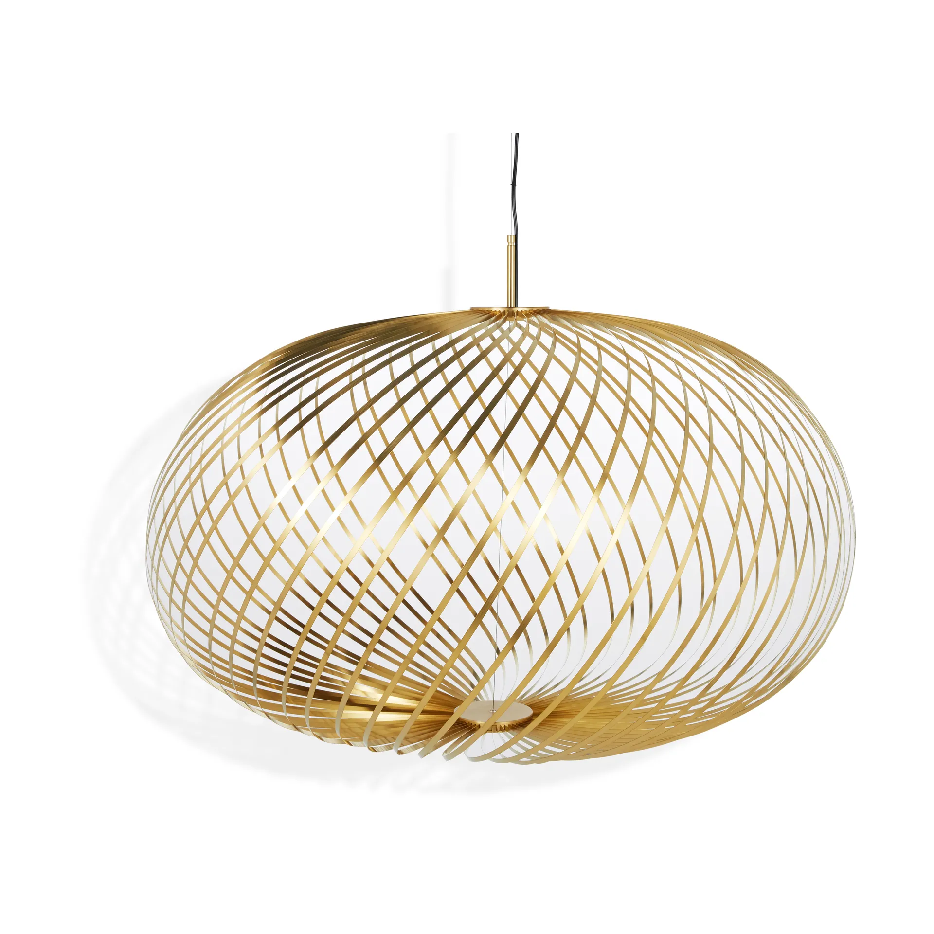 Spring pendel LED brass, Large Tom Dixon