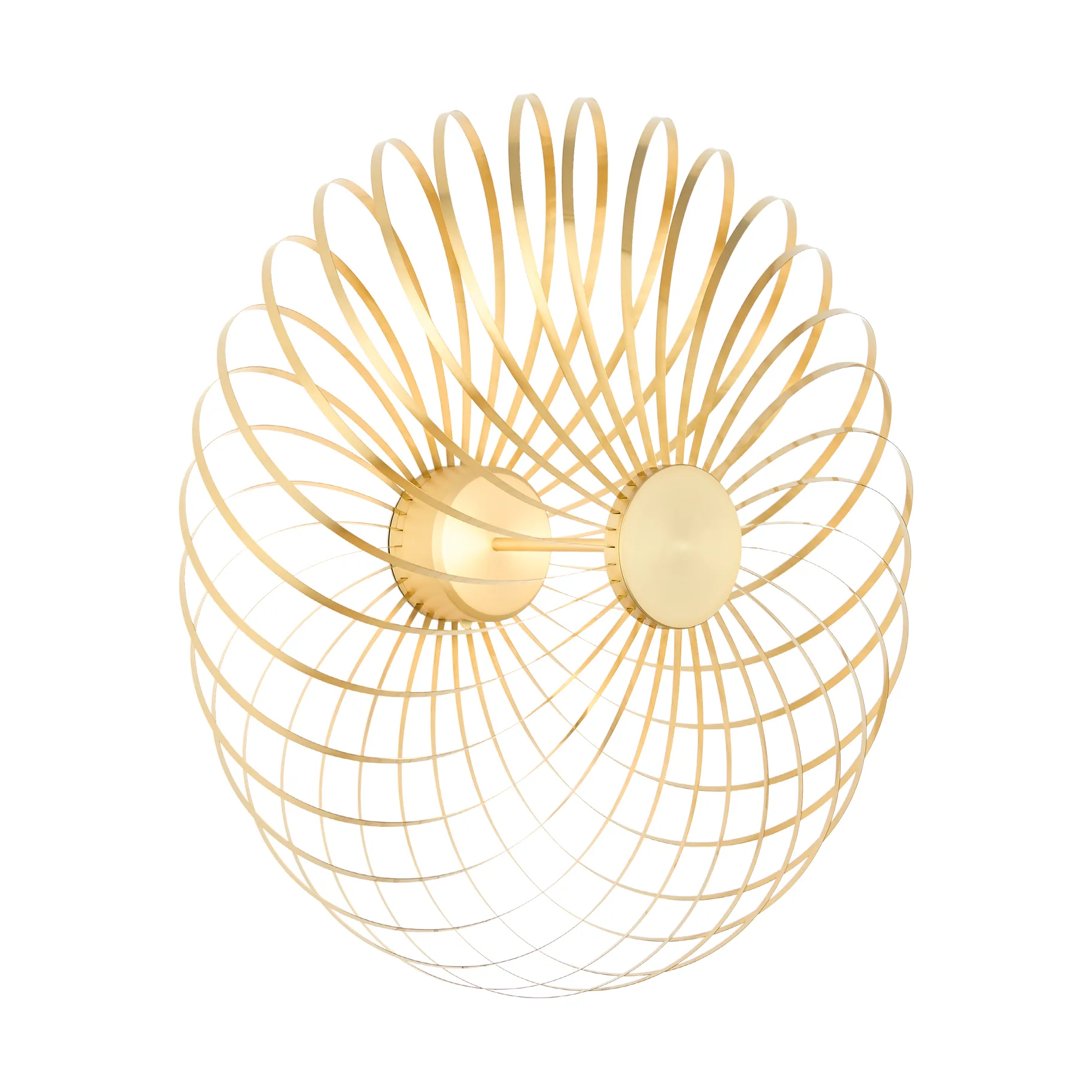 Spring Surface vägglampa 58 cm, Brass Tom Dixon