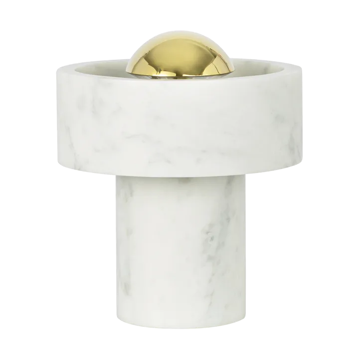 Stone Portable LED bordslampa 28 cm - Marble-gold - Tom Dixon