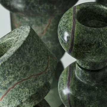 Stone Stacking ljusstake 5 delar - Grön - Tom Dixon