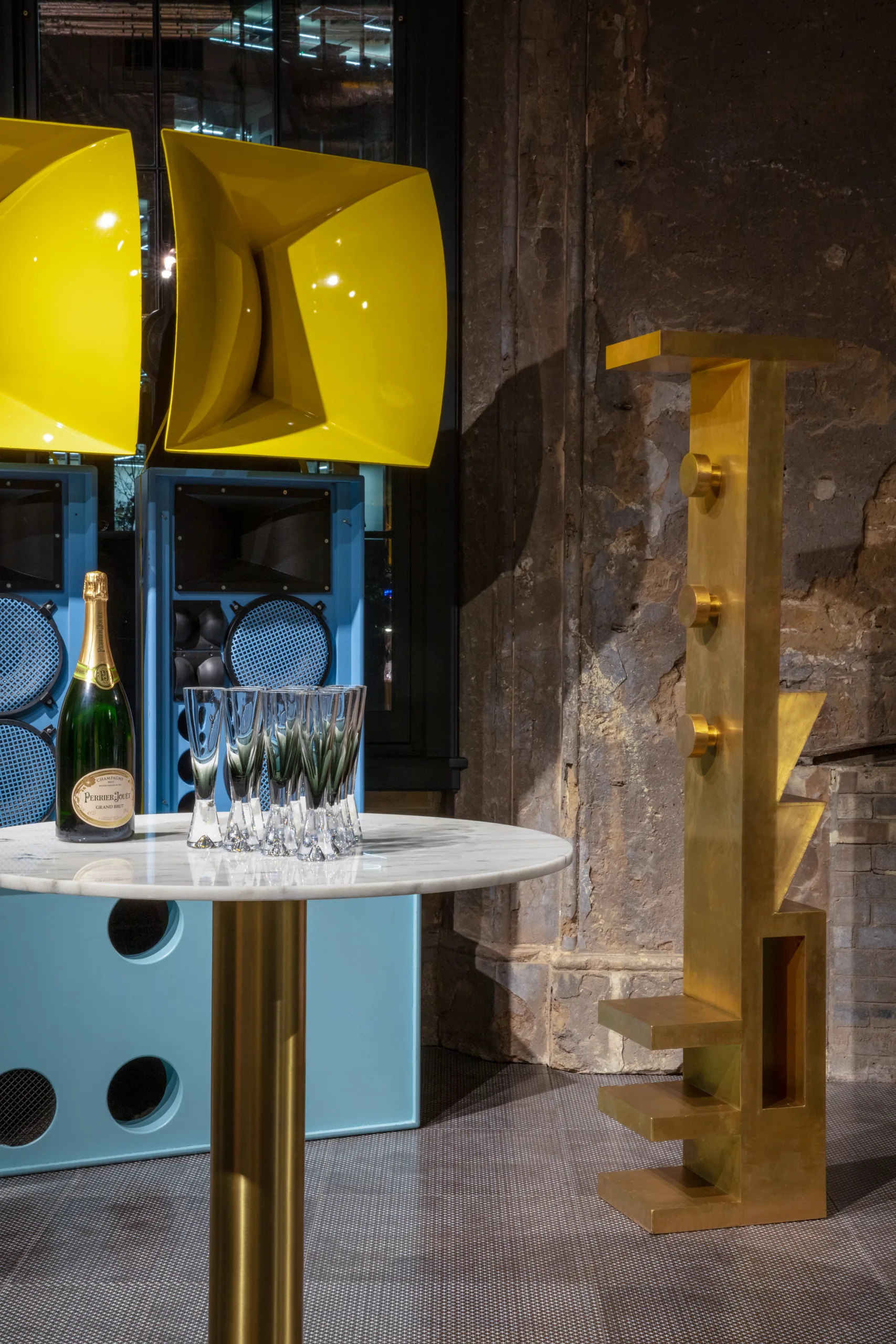 Tank champagneglas 2-pack, Svart Tom Dixon