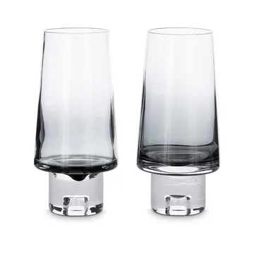 Tank dricksglas höga 2-pack - Svart - Tom Dixon