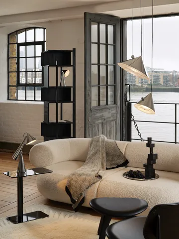 Thread filt 140x180 cm - Black & White - Tom Dixon
