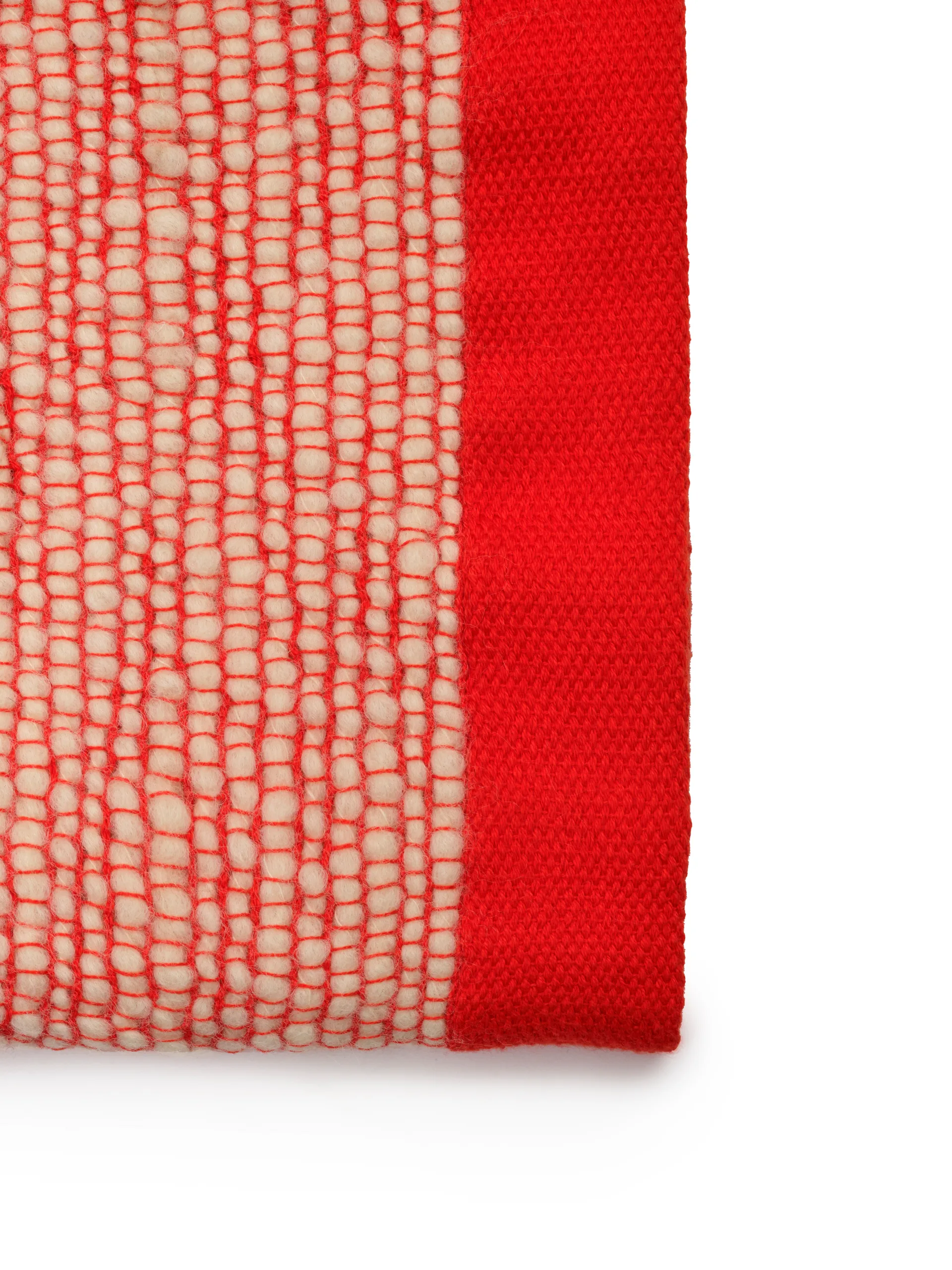 Thread filt 140x180 cm, Orange & White Tom Dixon