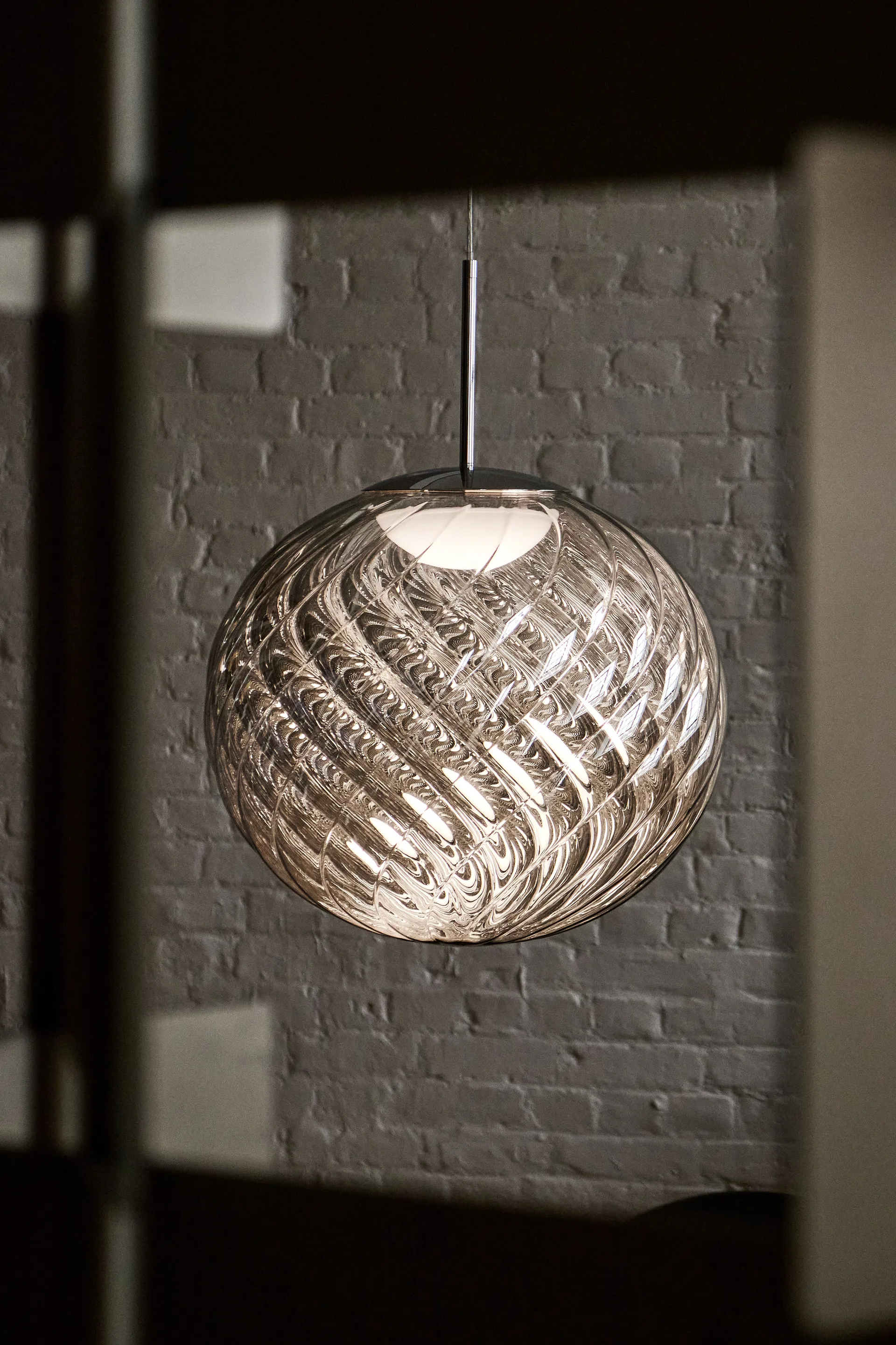 Whirl pendel Ø30 cm, Silver Tom Dixon