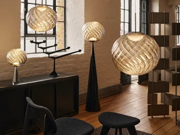 Whirl pendel Ø45 cm - Silver - Tom Dixon