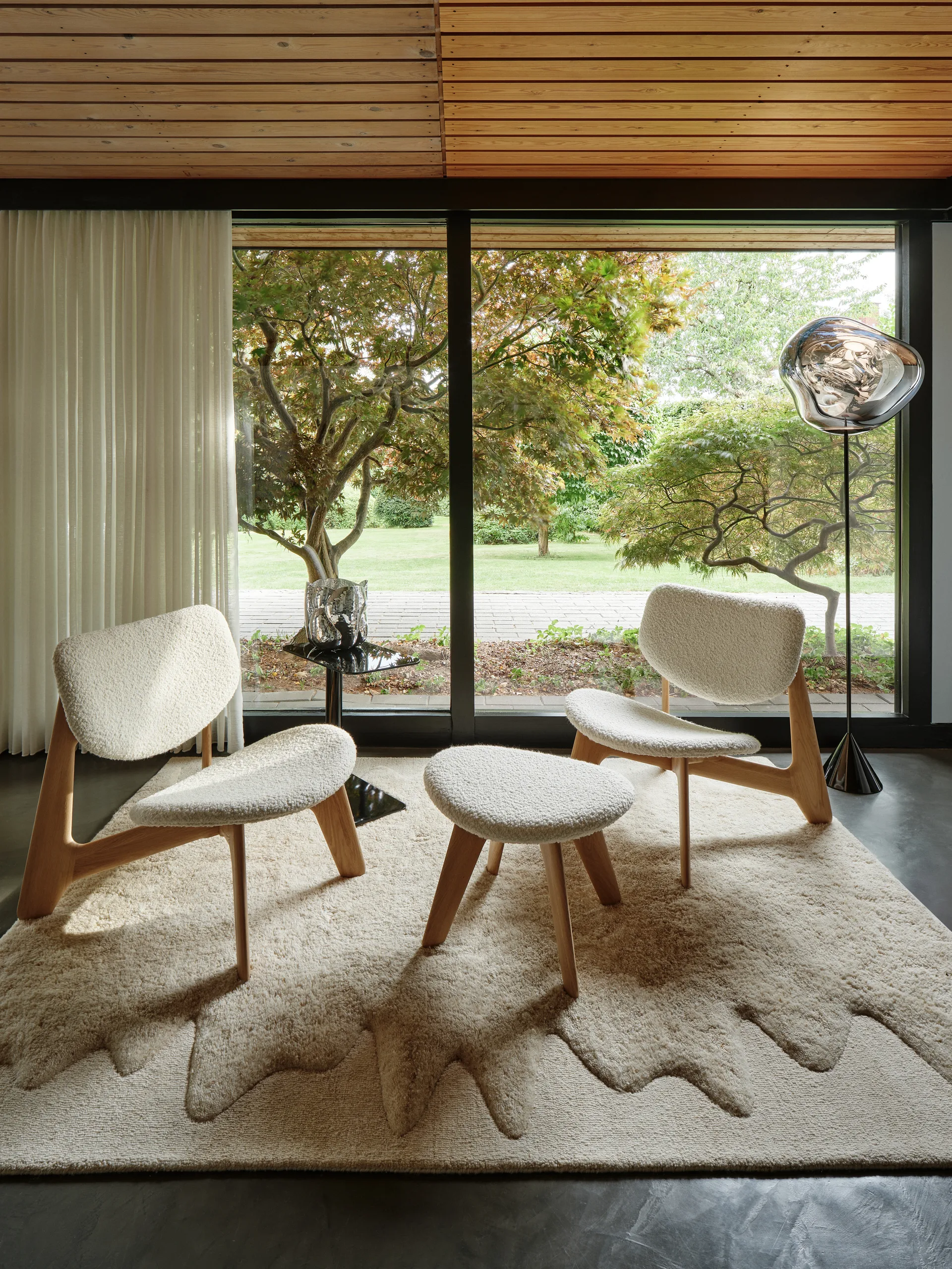 Wobble matta, Natural, 170x240 cm Tom Dixon