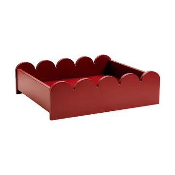 Bump bricka 35x41 cm - Burgundy - TÔNN furniture