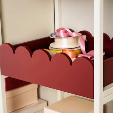 Bump bricka 35x41 cm - Burgundy - TÔNN furniture