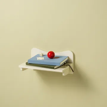 Patsy vägghylla 15x30 cm - Off-white - TÔNN furniture