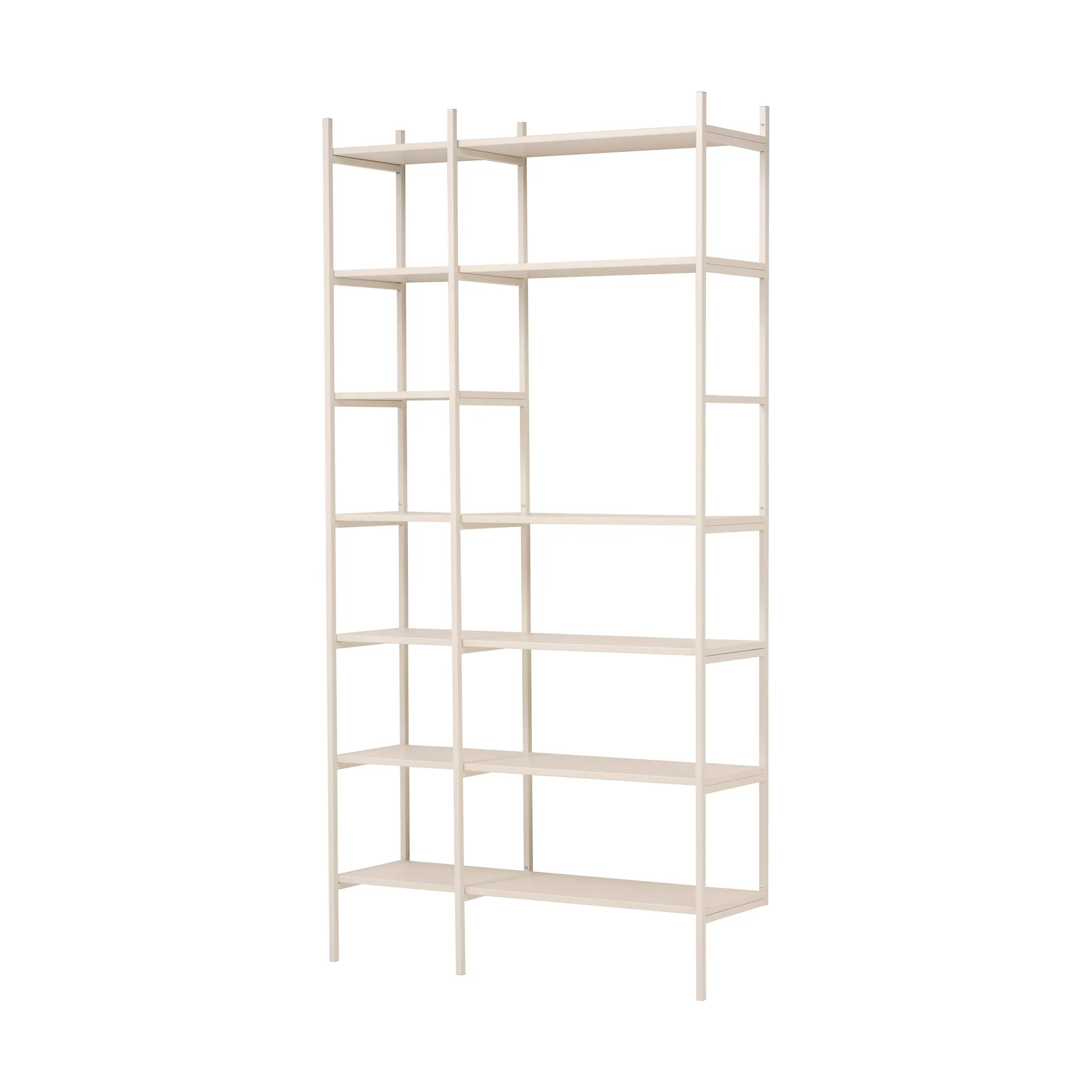 Portal bokhylla 123 cm - Off-white TÔNN furniture