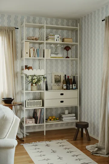 Portal bokhylla 123 cm - Off-white - TÔNN furniture