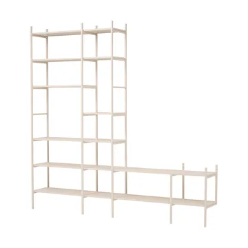 Portal TV-hylla, Off white, 244 cm - TÔNN furniture