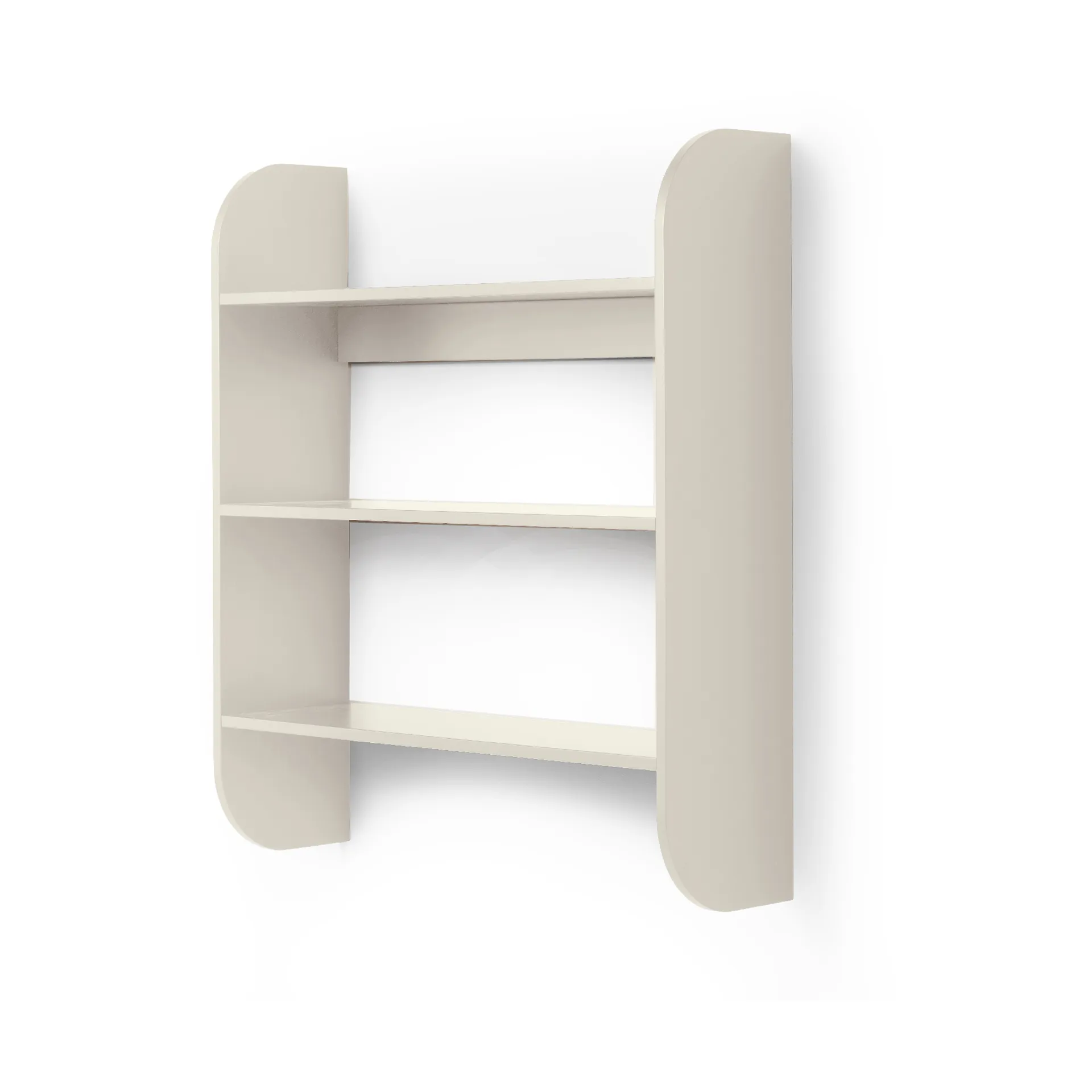 Strapats vägghylla 62x73,6 cm, Off-white TÔNN furniture
