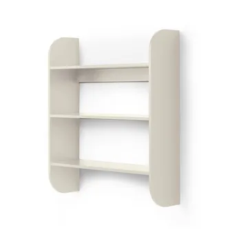 Strapats vägghylla 62x73,6 cm - Off-white - TÔNN furniture