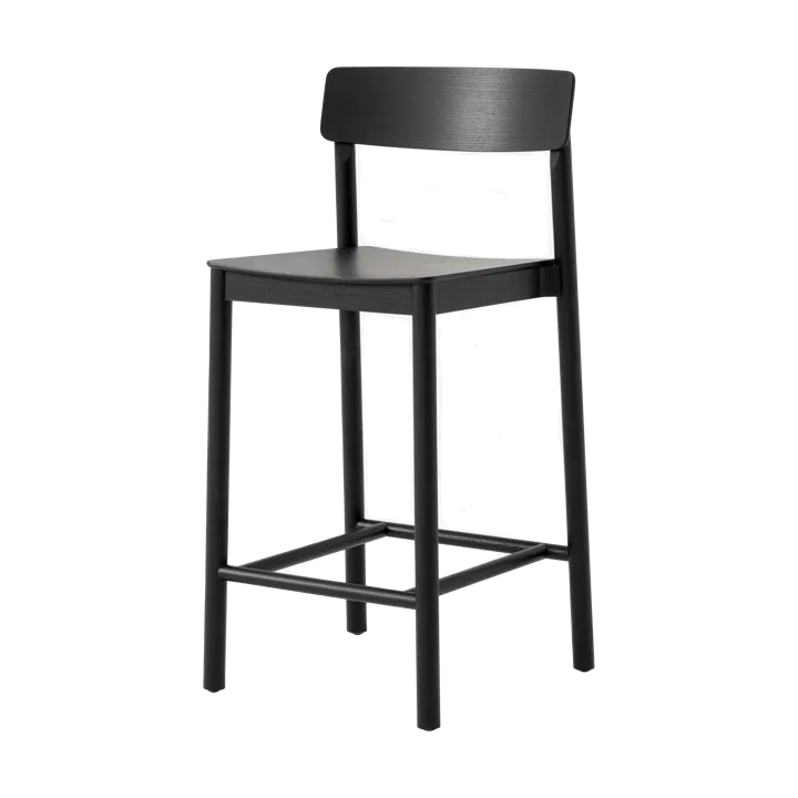 Betty TK13 Counter Chair barstol 65 cm - Svartlackad ask - &Tradition