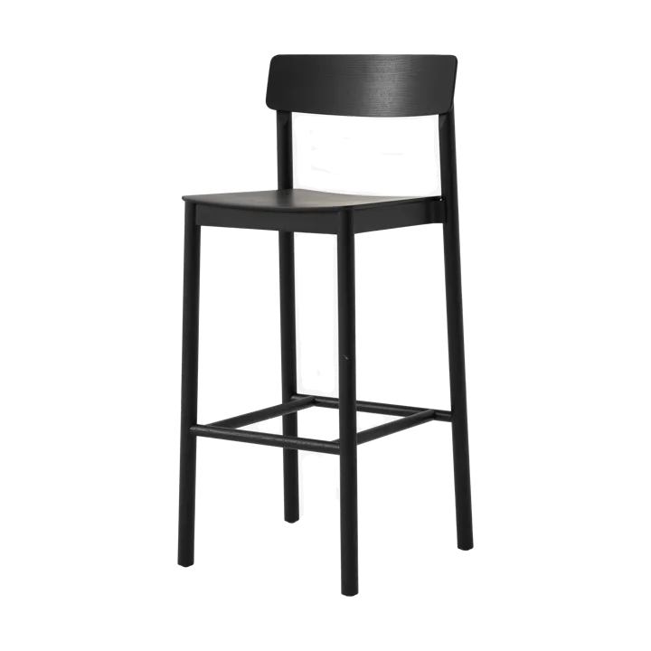 Betty TK16 Bar Chair barstol 75 cm - Svartlackad ask - &Tradition