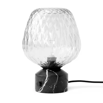 Blown bordslampa SW6 - Svart marmor - &Tradition
