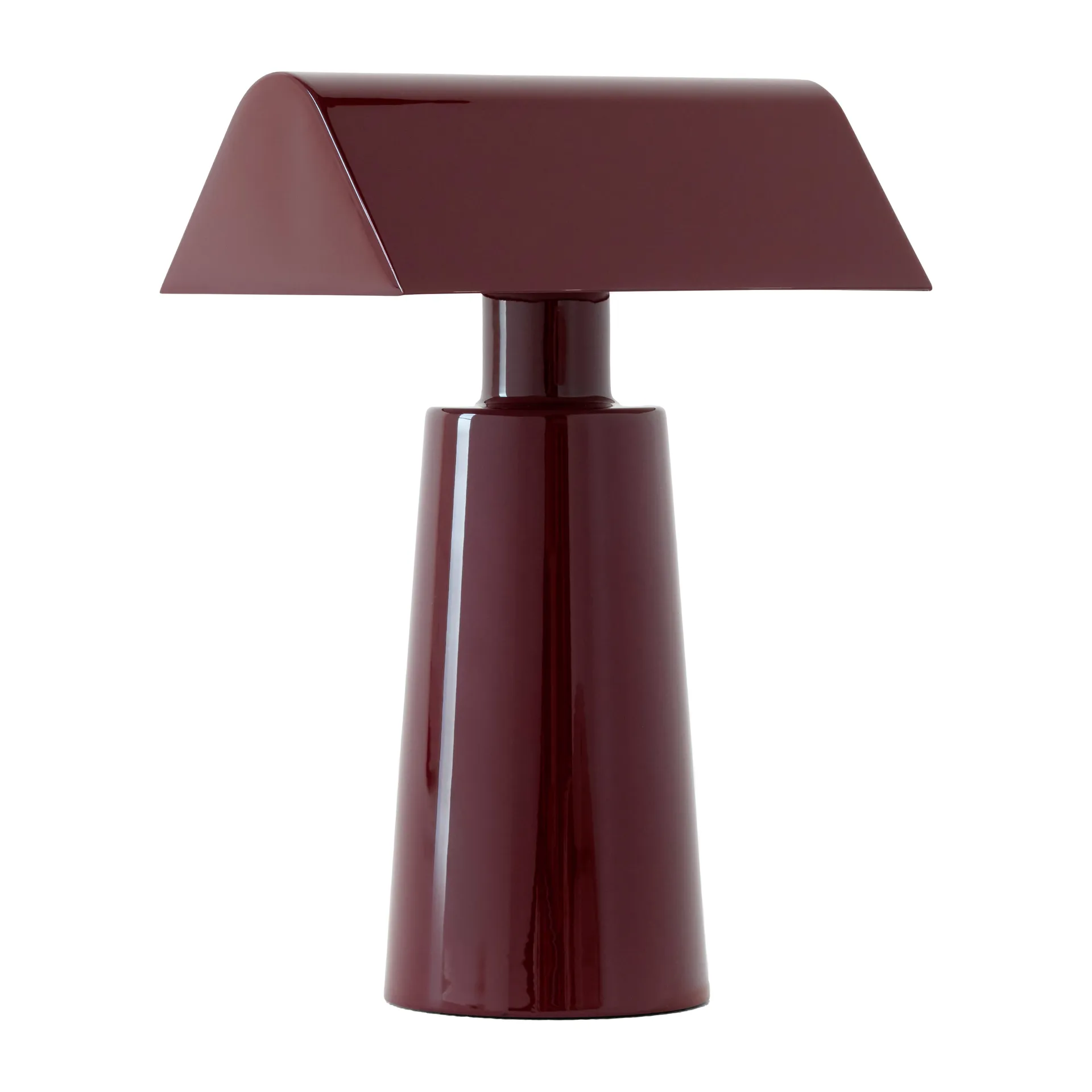 Caret MF1 portabel bordslampa, Dark burgundy &Tradition