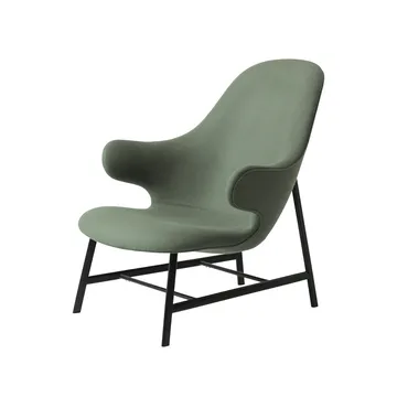 Catch JH13 loungefåtölj - Divina 944 green-svarta ben - &Tradition
