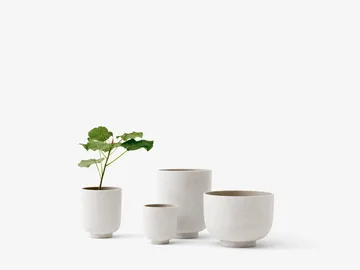 Collect SC72 kruka tall Ø20 cm - Milk - &Tradition
