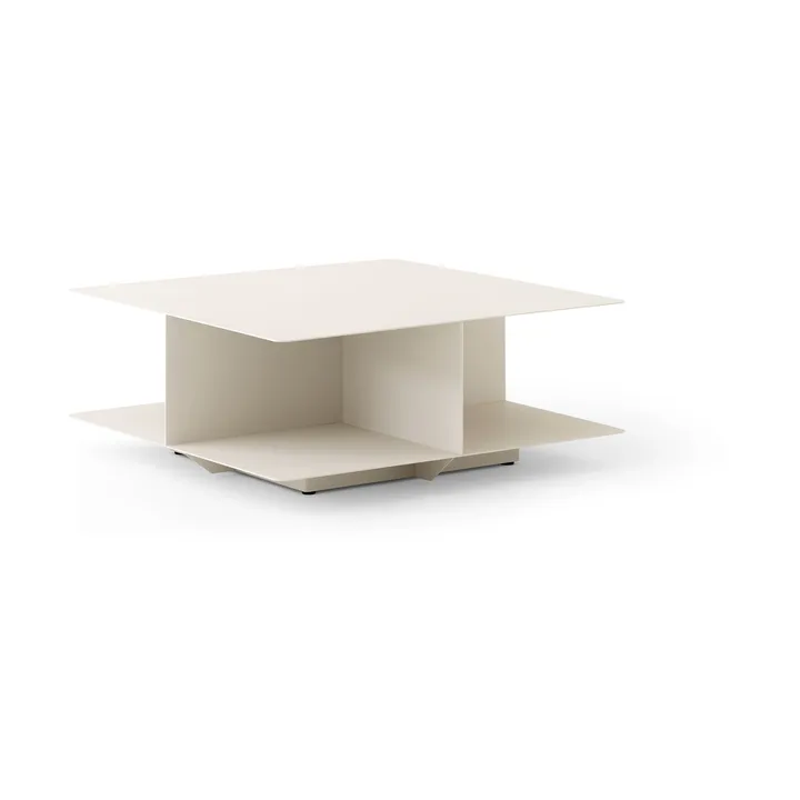Develius EV3 soffbord - Steel ivory, Ø89x40 cm - &Tradition