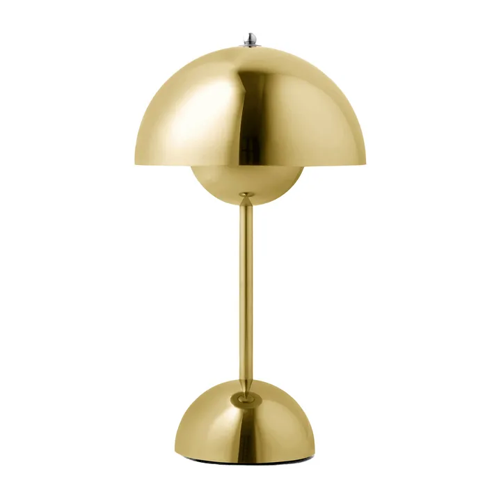 Flowerpot portabel bordslampa VP9 - Brass - &Tradition