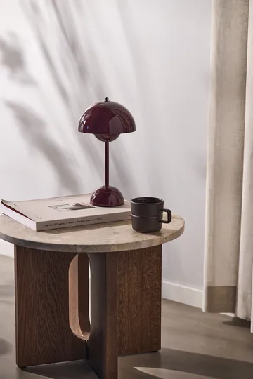 Flowerpot portabel bordslampa VP9 - Dark plum - &Tradition