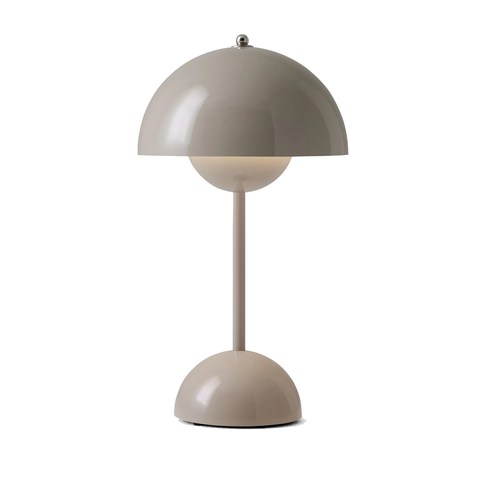Flowerpot portabel bordslampa VP9, grå-beige &Tradition
