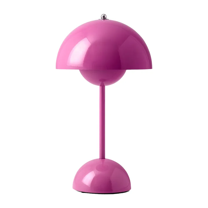 Flowerpot portabel bordslampa VP9 - Tangy pink - &Tradition
