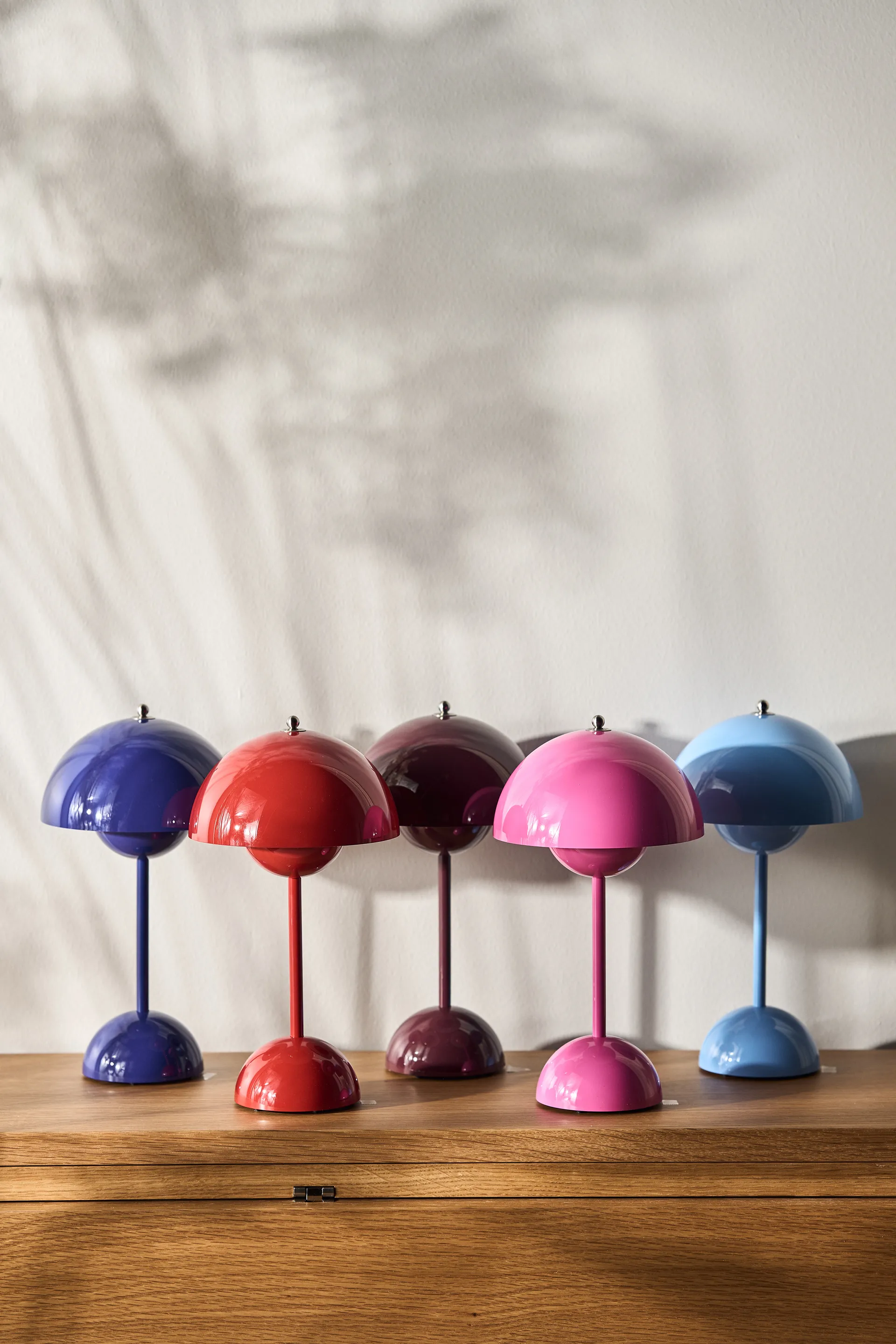 Flowerpot portabel bordslampa VP9, Tangy pink &Tradition