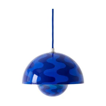 Flowerpot VP1 pendel - Cobalt blue-Twilight blue - &Tradition