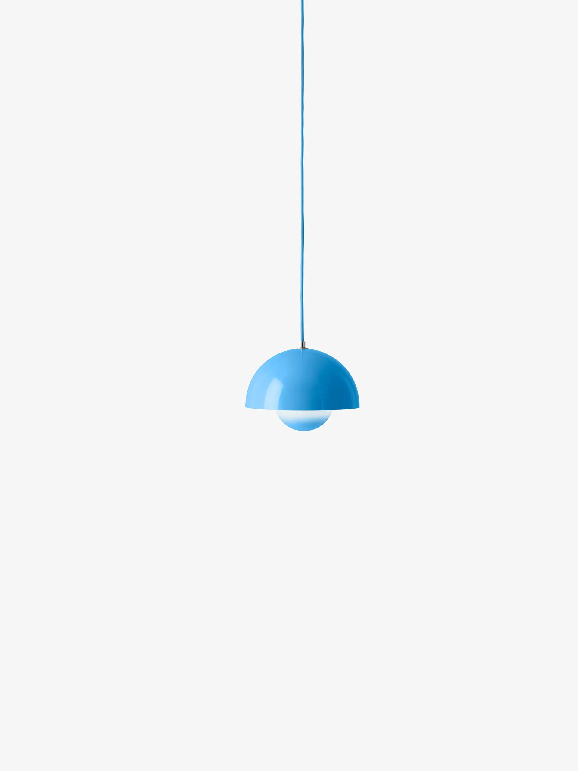 Flowerpot VP1 pendel, Swim blue &Tradition